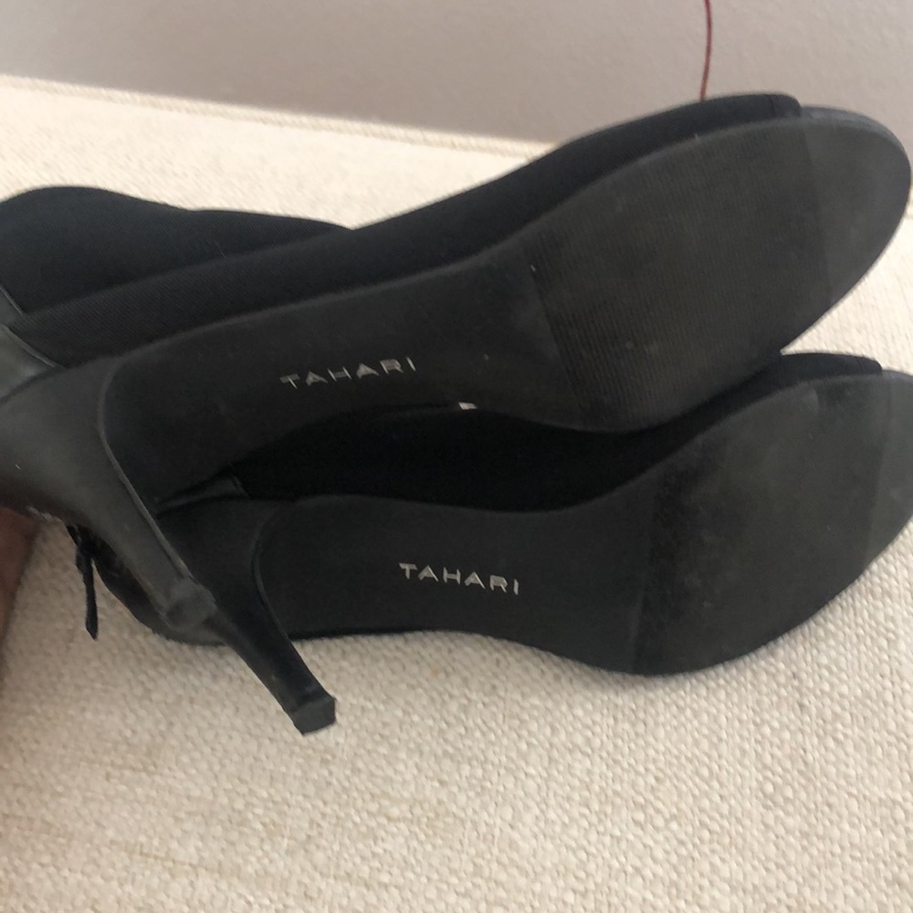 Stretchable Kitten-heel Booties - Picture 5 of 5
